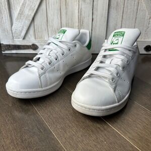 Adidas‎ Stan Smith Shoe Unisex Classic Tennis White Green M5/W6